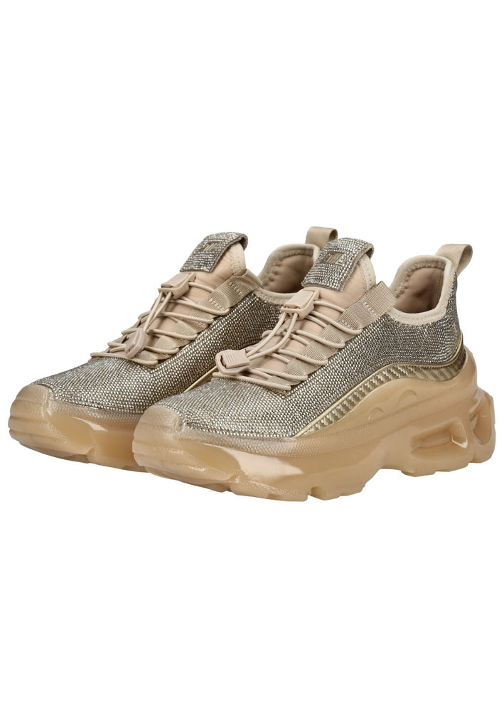 Steve Madden Sneaker Lederimitat/Textil Beige/Rosa