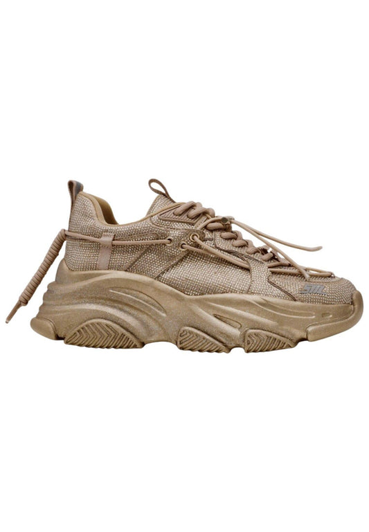 Steve Madden Sneaker Lederimitat/Textil Gold/Rosa