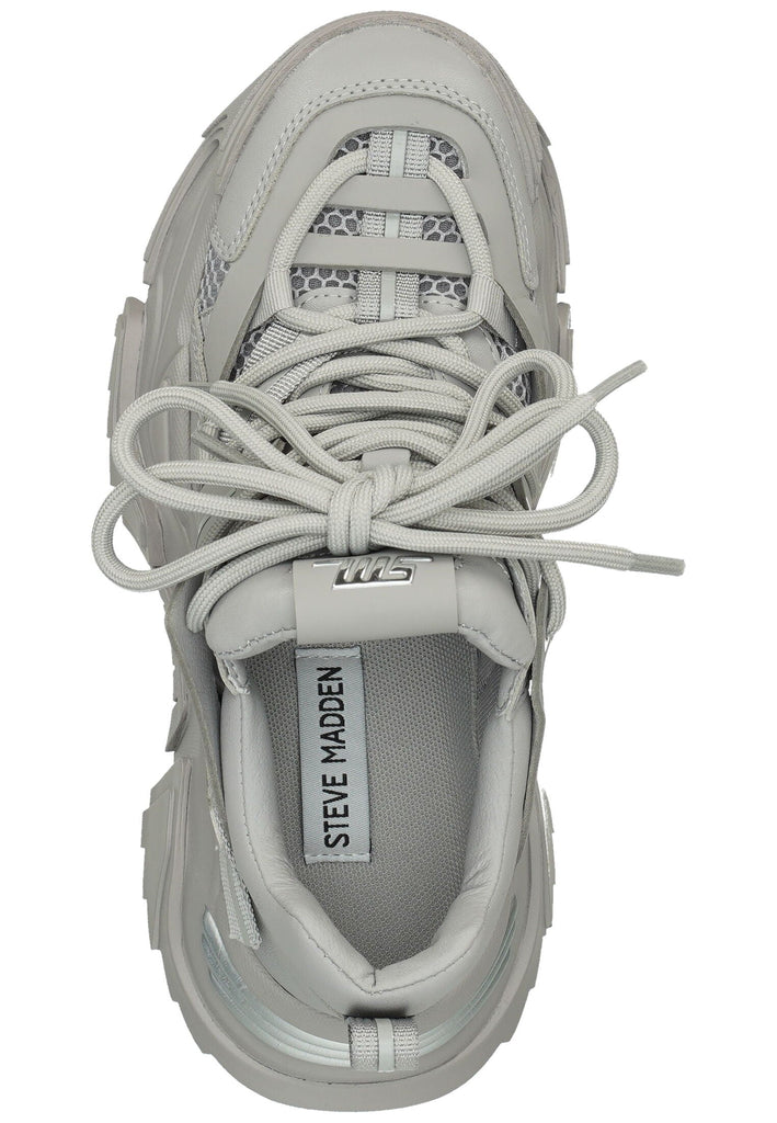 Steve Madden Sneaker Lederimitat/Textil Grau