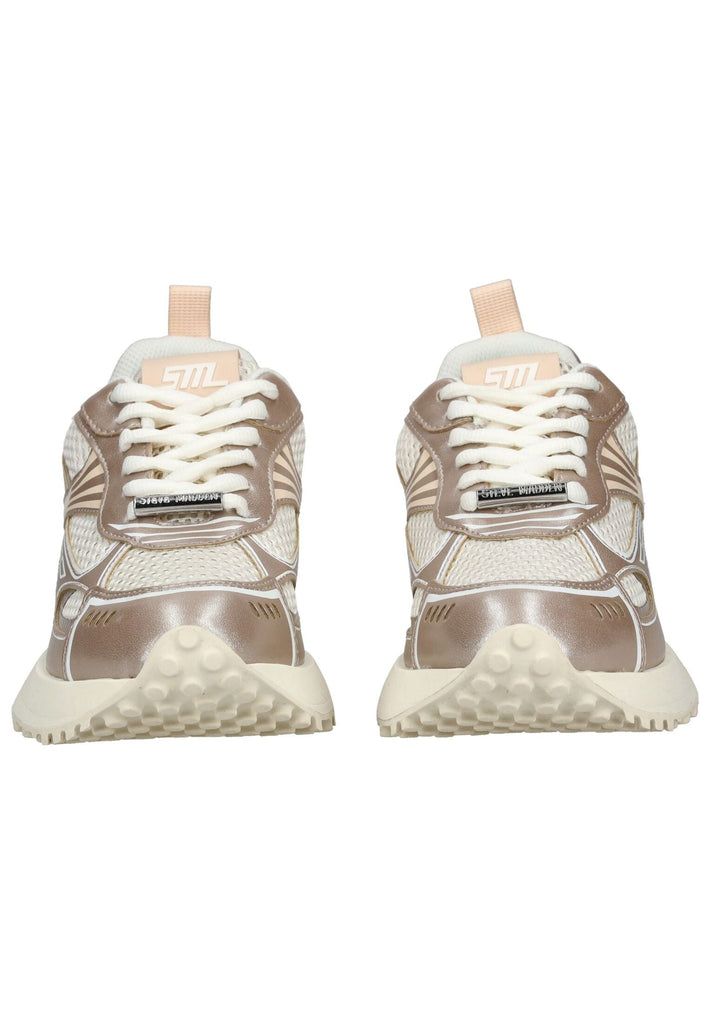 Steve Madden Sneaker Lederimitat/Textil Grau/Weiß