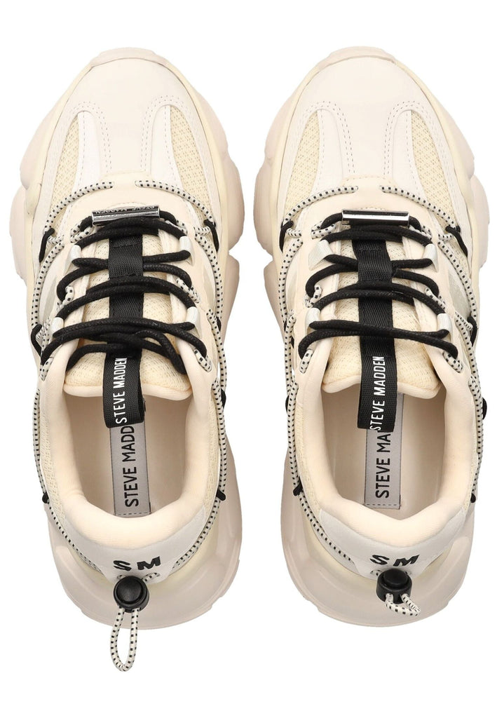 Steve Madden Sneaker Lederimitat/Textil Hellbeige