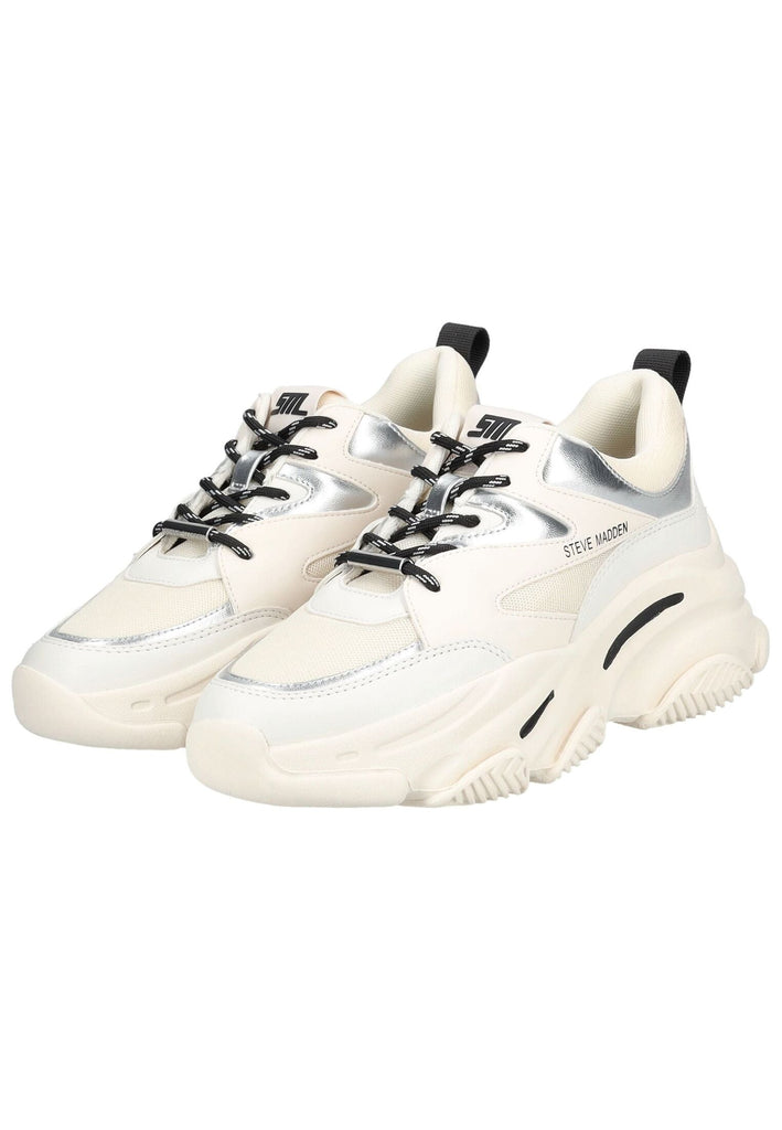Steve Madden Sneaker Lederimitat/Textil Hellbeige