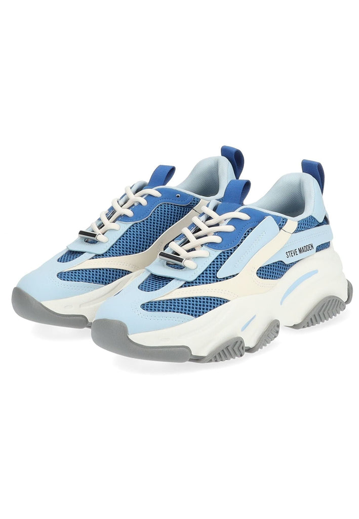 Steve Madden Sneaker Lederimitat/Textil Hellblau