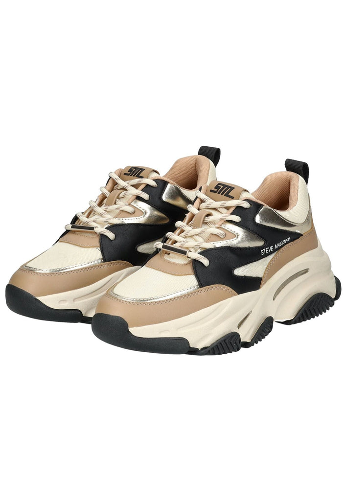 Steve Madden Sneaker Lederimitat/Textil Khaki