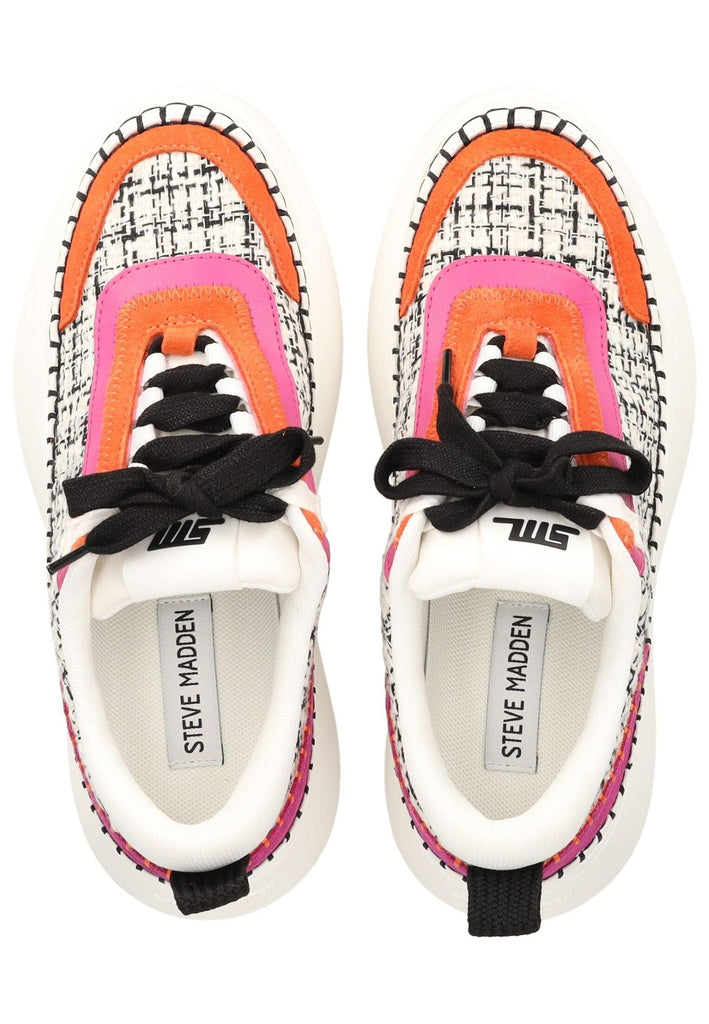 Steve Madden Sneaker Lederimitat/Textil Orange Multi