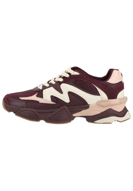 Steve Madden Sneaker Lederimitat/Textil Rot/Pink