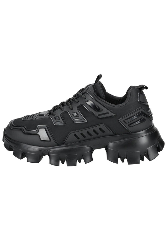 Steve Madden Sneaker Lederimitat/Textil Schwarz