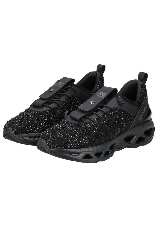 Steve Madden Sneaker Lederimitat/Textil Schwarz