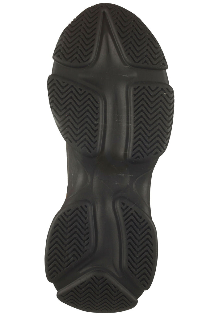 Steve Madden Sneaker Lederimitat/Textil Schwarz/Gold