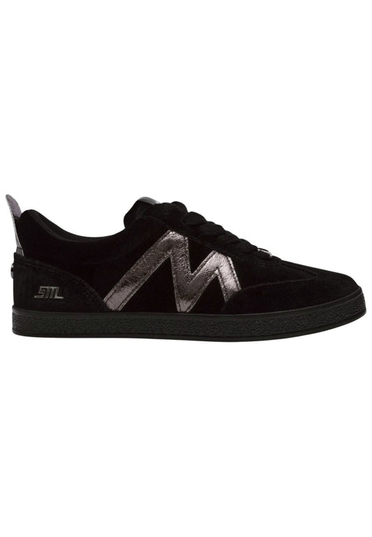 Steve Madden Sneaker Lederimitat/Textil Schwarz/Schwarz
