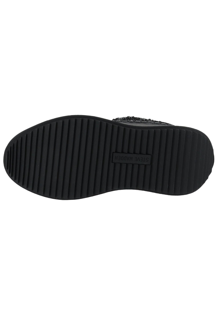 Steve Madden Sneaker Lederimitat/Textil Schwarz/Schwarz