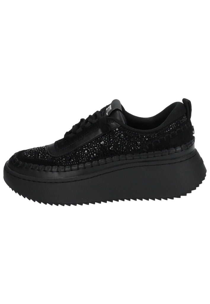 Steve Madden Sneaker Lederimitat/Textil Schwarz/Schwarz