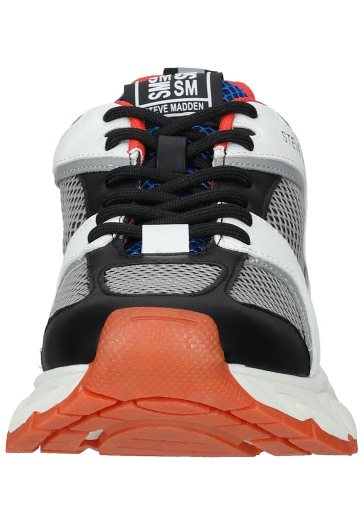 Steve Madden Sneaker Lederimitat/Textil Schwarz/Weiß