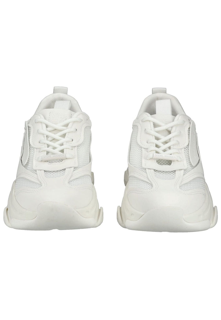 Steve Madden Sneaker Lederimitat/Textil Weiß