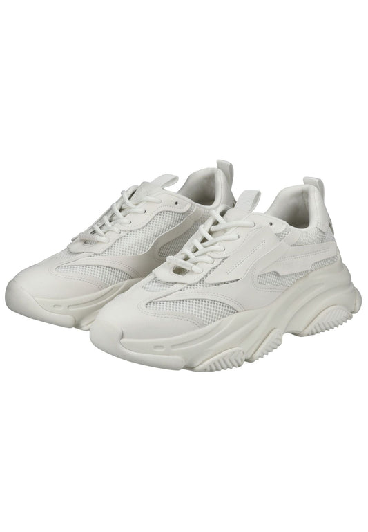 Steve Madden Sneaker Lederimitat/Textil Weiß