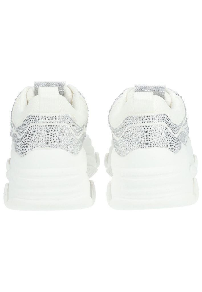 Steve Madden Sneaker Lederimitat/Textil Weiß