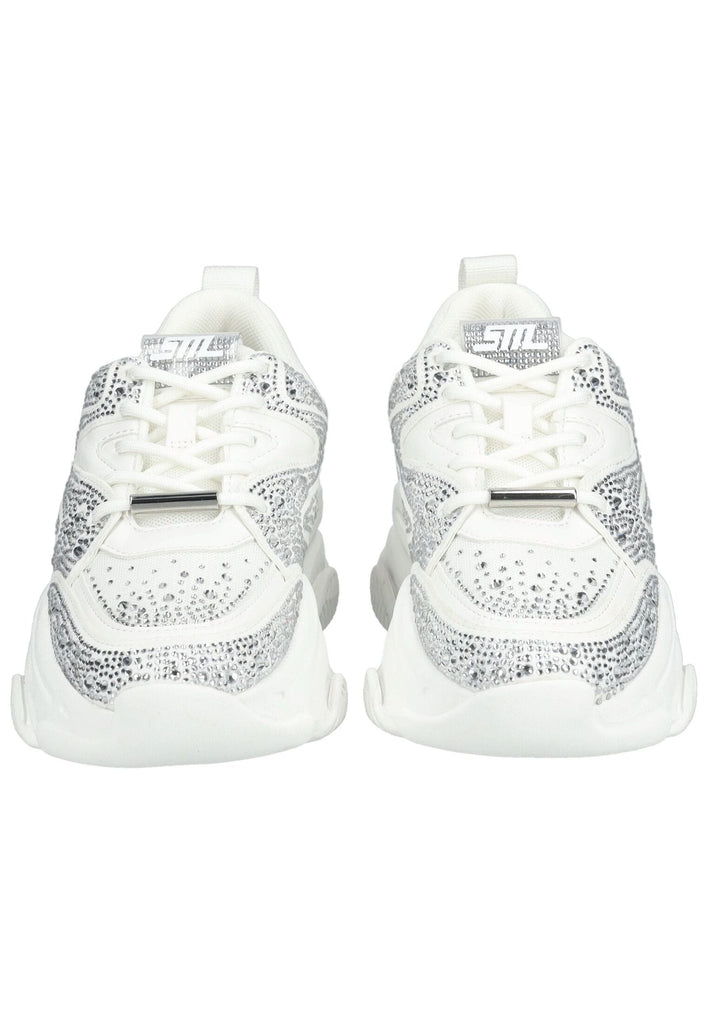 Steve Madden Sneaker Lederimitat/Textil Weiß