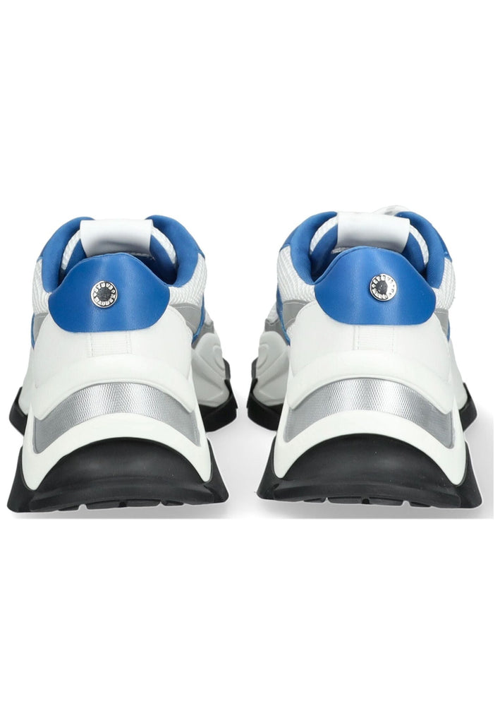 Steve Madden Sneaker Lederimitat/Textil Weiß/Blau