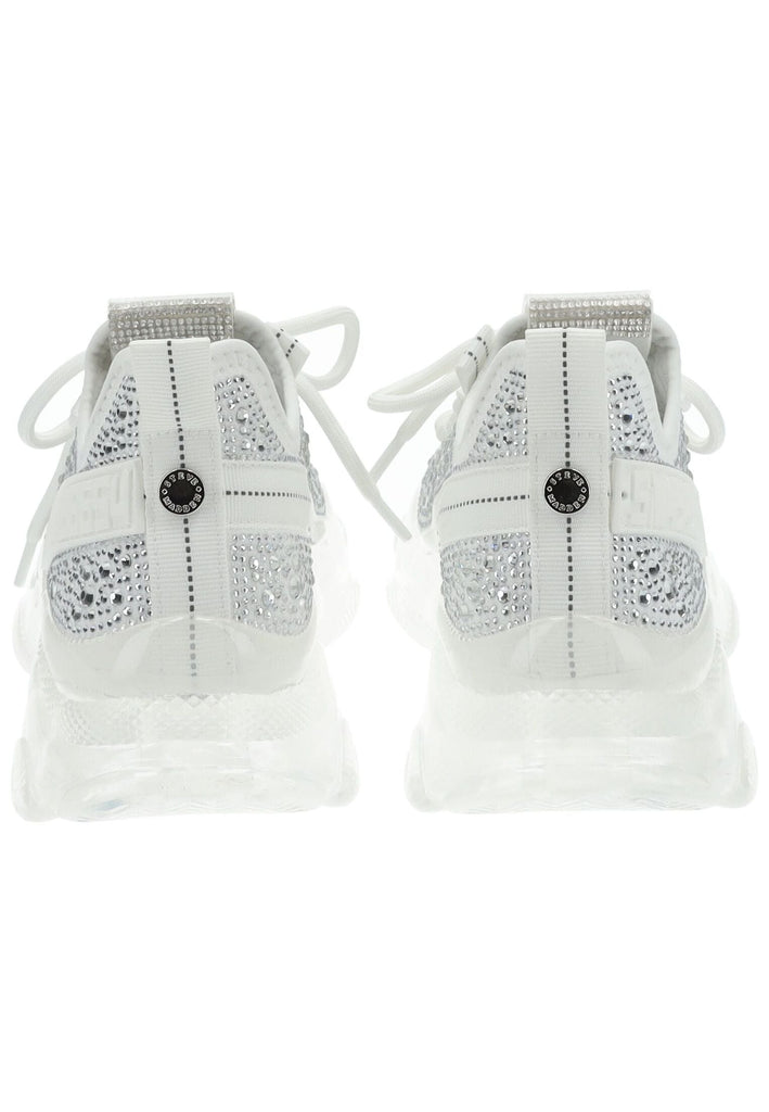 Steve Madden Sneaker Lederimitat/Textil Weiß Kombi