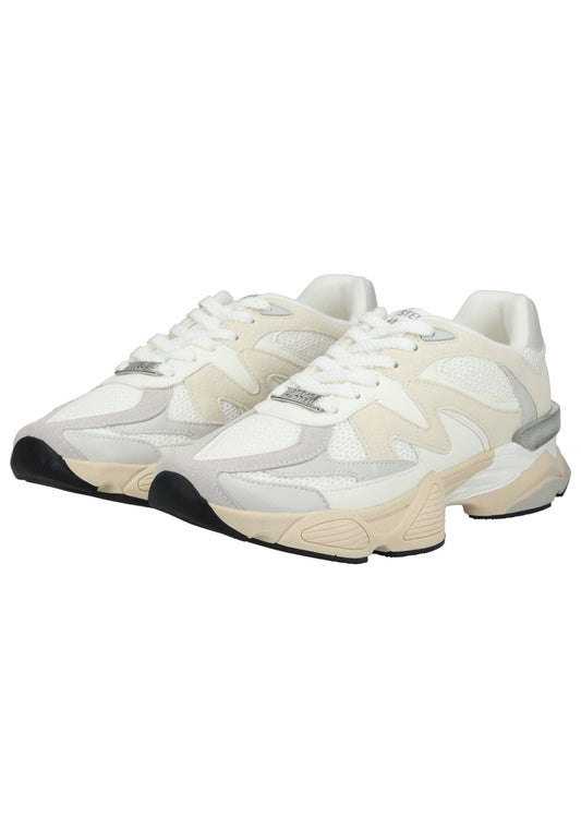Steve Madden Sneaker Lederimitat Weiß Kombi