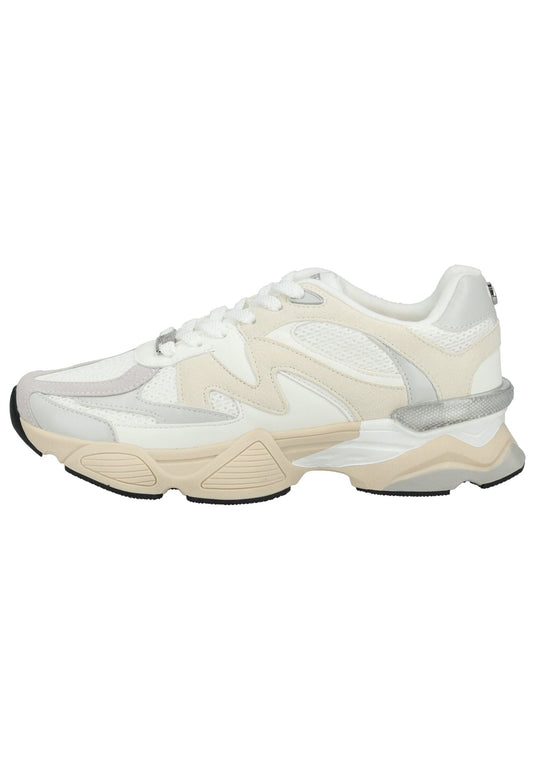 Steve Madden Sneaker Lederimitat Weiß Kombi