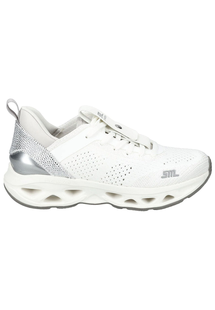 Steve Madden Sneaker Mesh Weiß/Silber