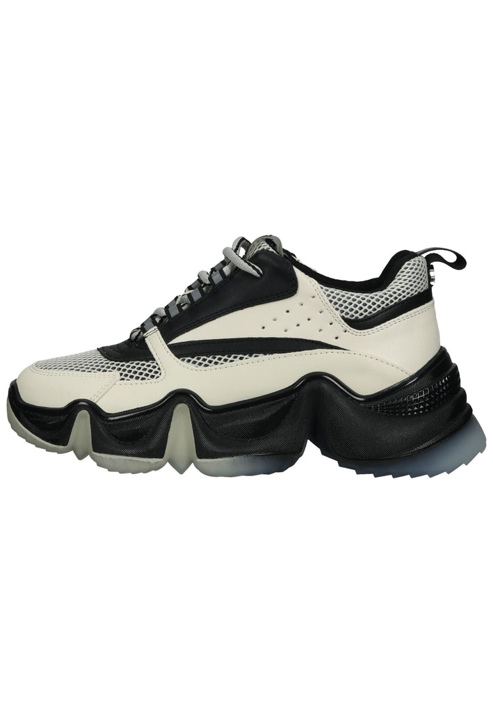 Sneaker Steve Madden Sneaker Lederimitat Schwarz/Beige