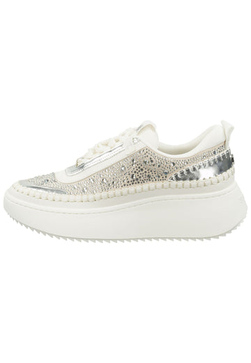 Sneaker Steve Madden Sneaker Lederimitat Silber