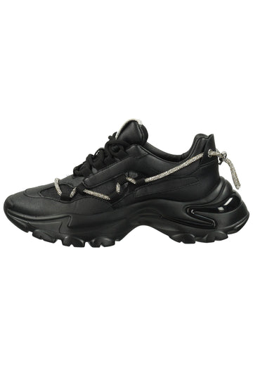Sneaker Steve Madden Sneaker Lederimitat/Textil Schwarz