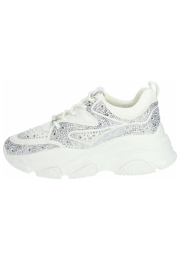 Sneaker Steve Madden Sneaker Lederimitat/Textil Weiß