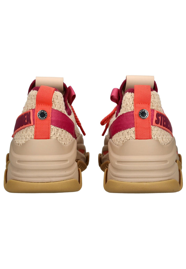 Steve Madden Sneaker Textil Beige/Orange