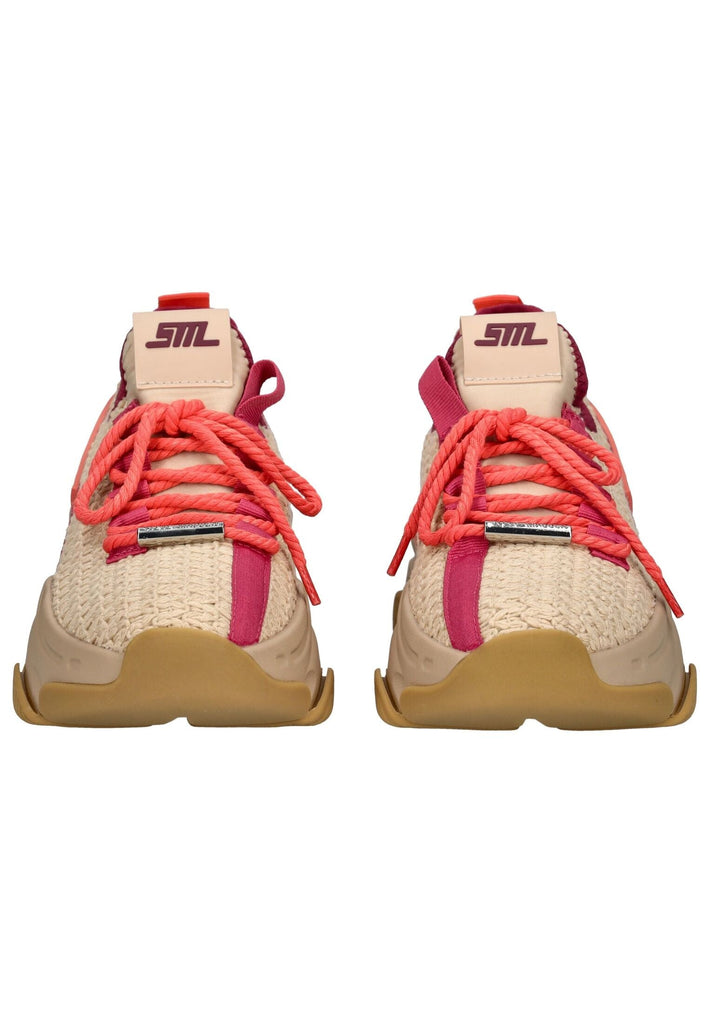 Steve Madden Sneaker Textil Beige/Orange
