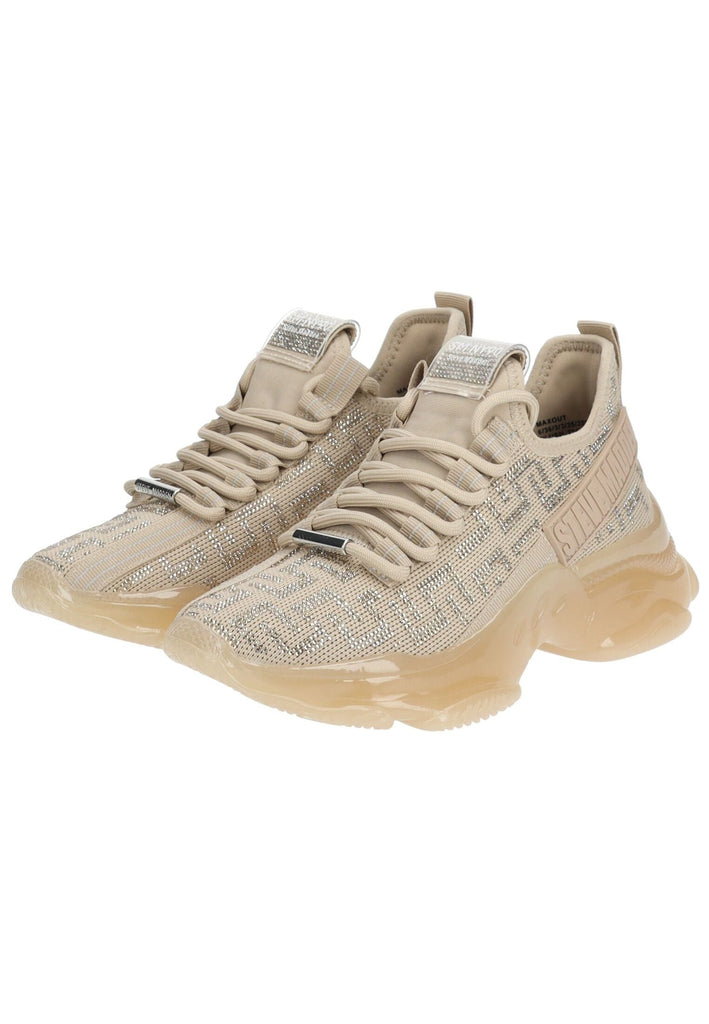 Steve Madden Sneaker Textil Beige/Rosa