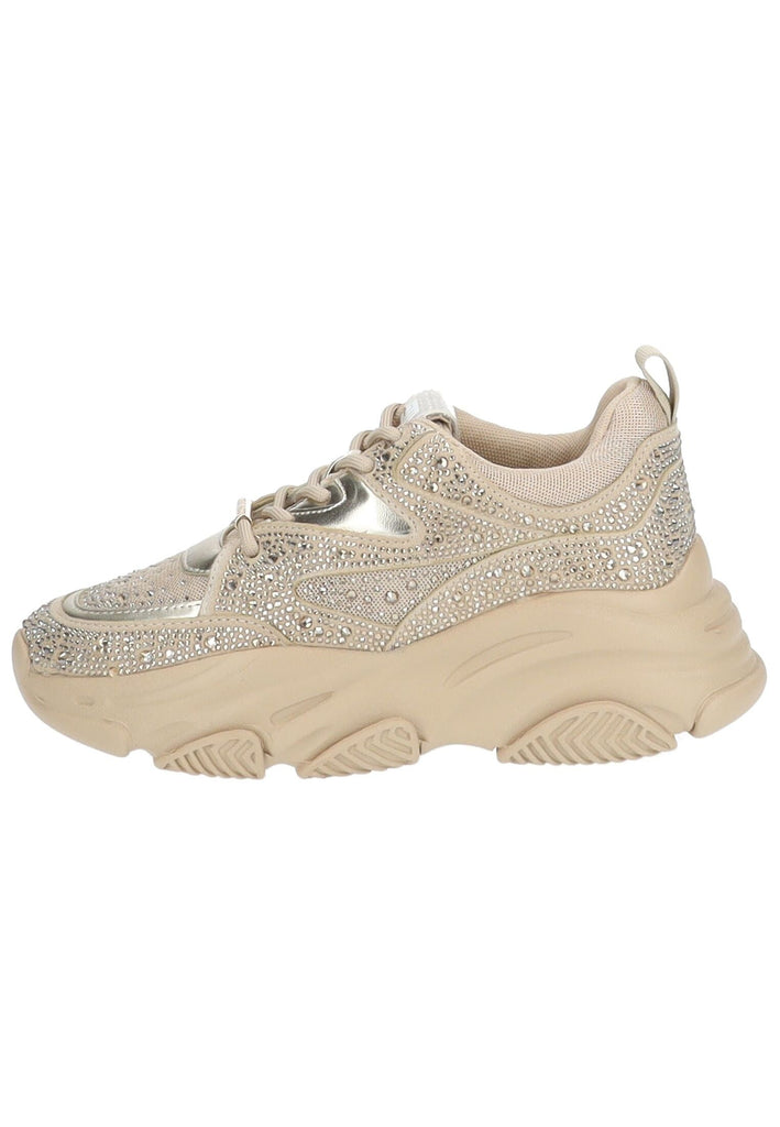 Steve Madden Sneaker Textil Beige/Rosa