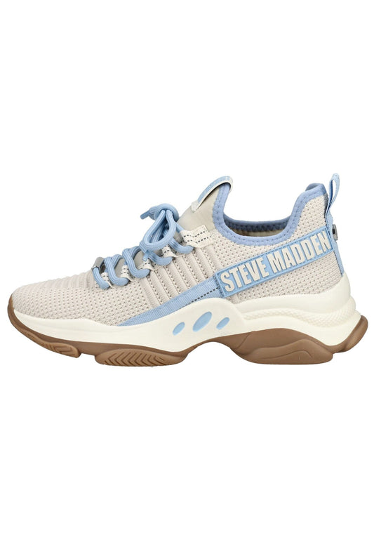 Steve Madden Sneaker Textil Blau/Weiß