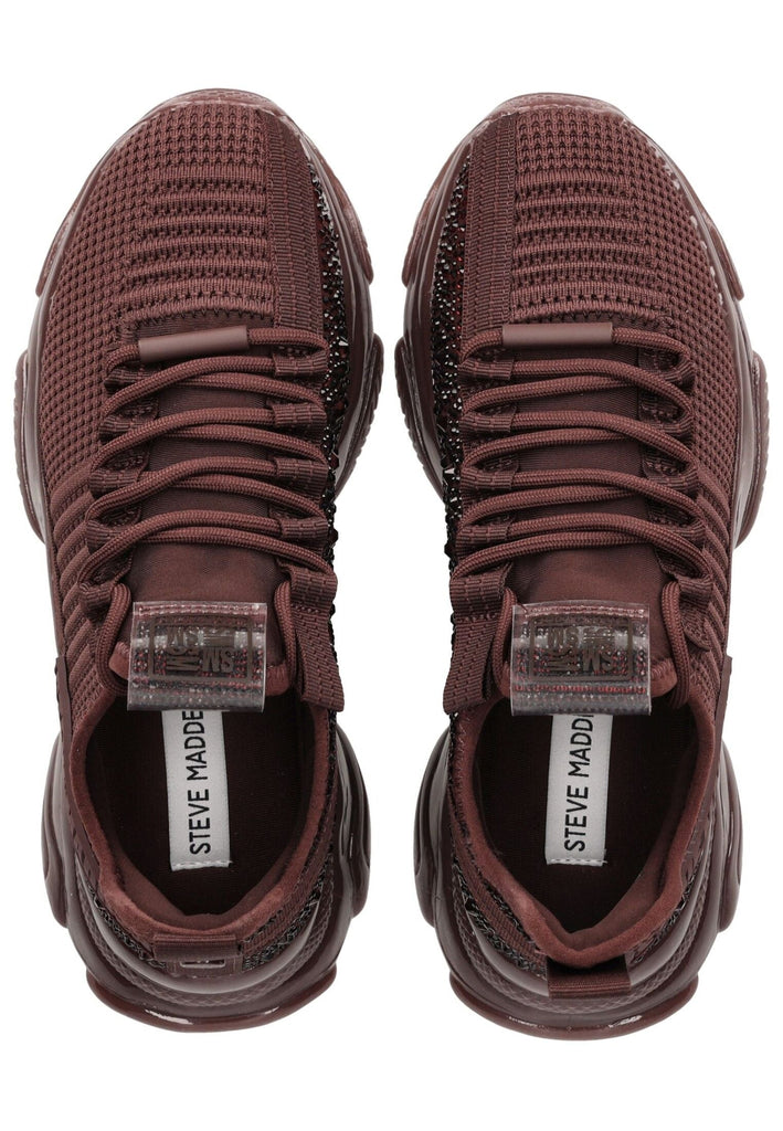 Steve Madden Sneaker Textil Burgundy