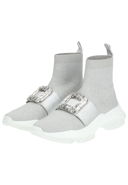 Steve Madden Sneaker Textil Grau