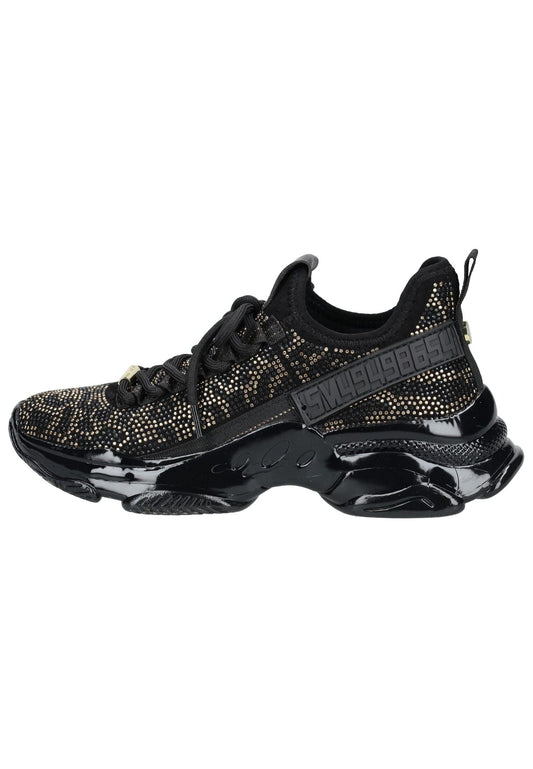Steve Madden Sneaker Textil Schwarz/Gold