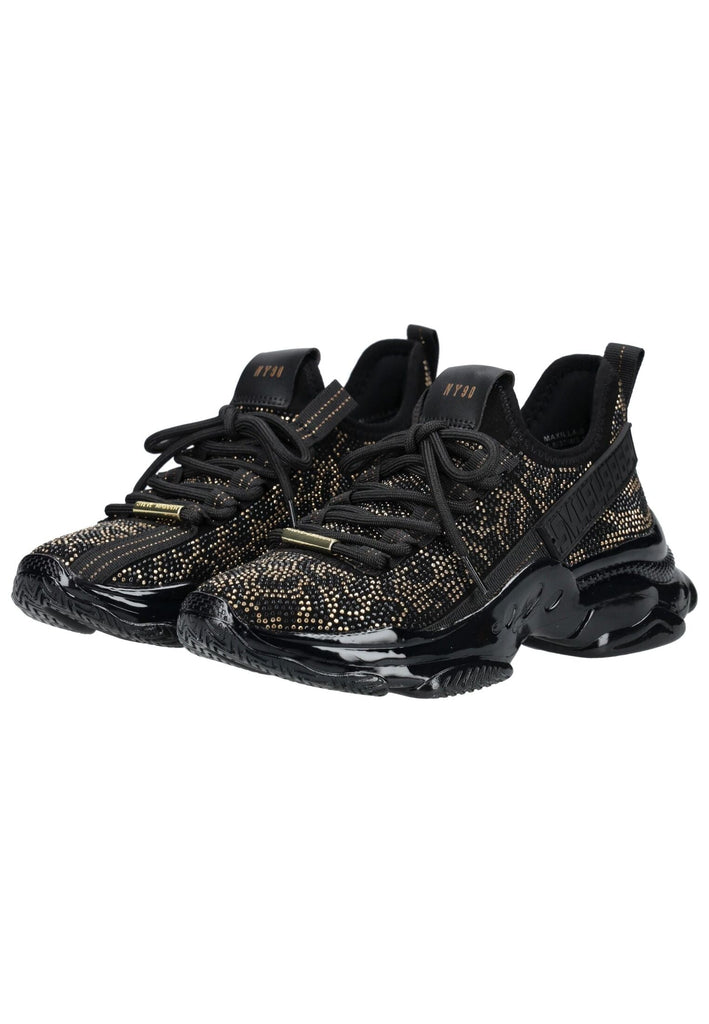 Steve Madden Sneaker Textil Schwarz/Gold