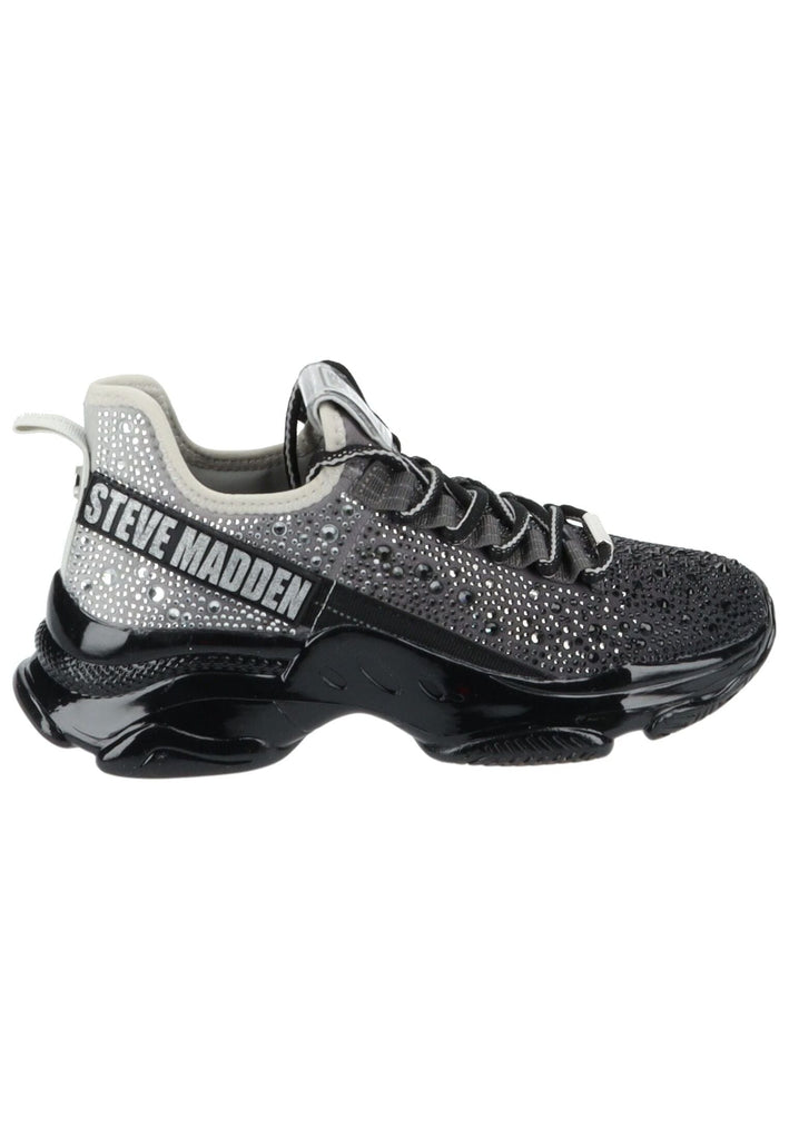 Steve Madden Sneaker Textil Schwarz/Silber