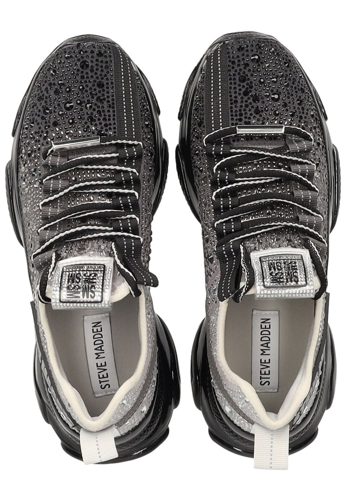 Steve Madden Sneaker Textil Schwarz/Silber