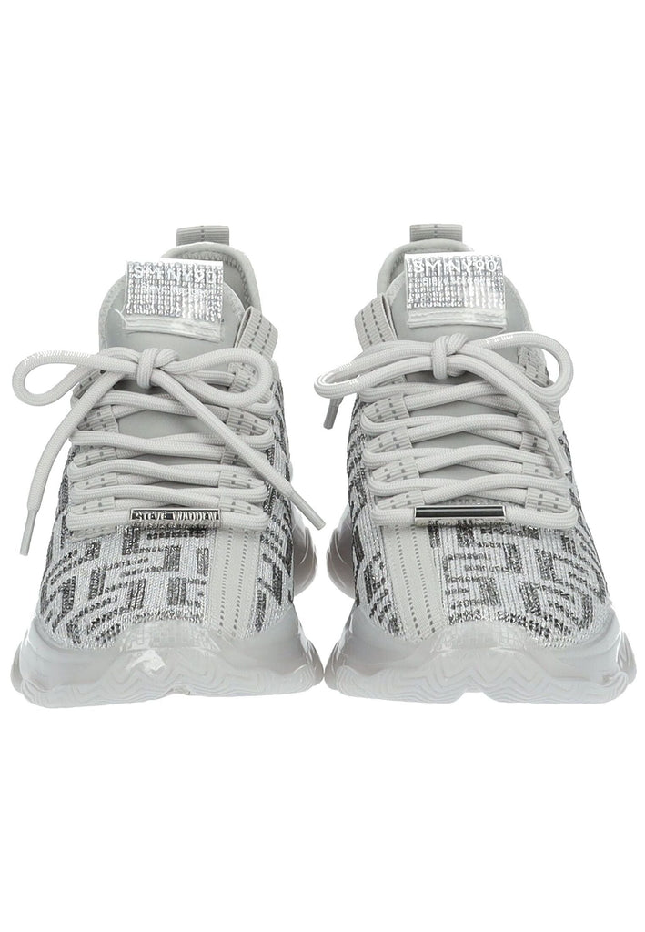 Steve Madden Sneaker Textil Silber