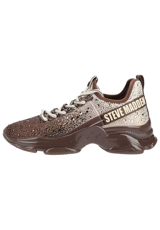 Steve Madden Sneaker Textil Taupe/Braun