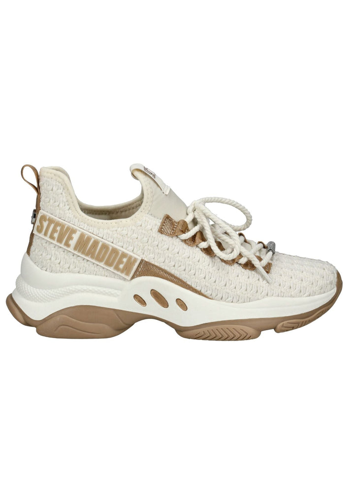 Steve Madden Sneaker Textil Weiß/Beige