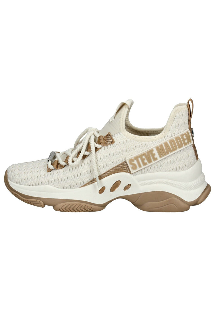 Steve Madden Sneaker Textil Weiß/Beige