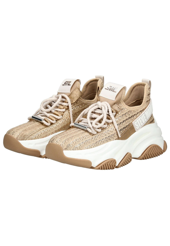 Steve Madden Sneaker Textil Weiß/Beige