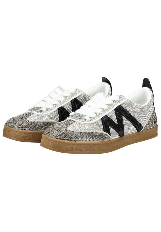 Steve Madden Sneaker Textil Weiß/Schwarz