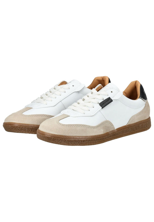 Steve Madden Sneaker Veloursleder/Synthetik Weiß/Schwarz