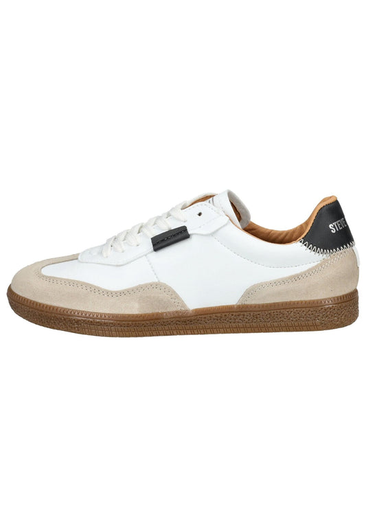 Steve Madden Sneaker Veloursleder/Synthetik Weiß/Schwarz