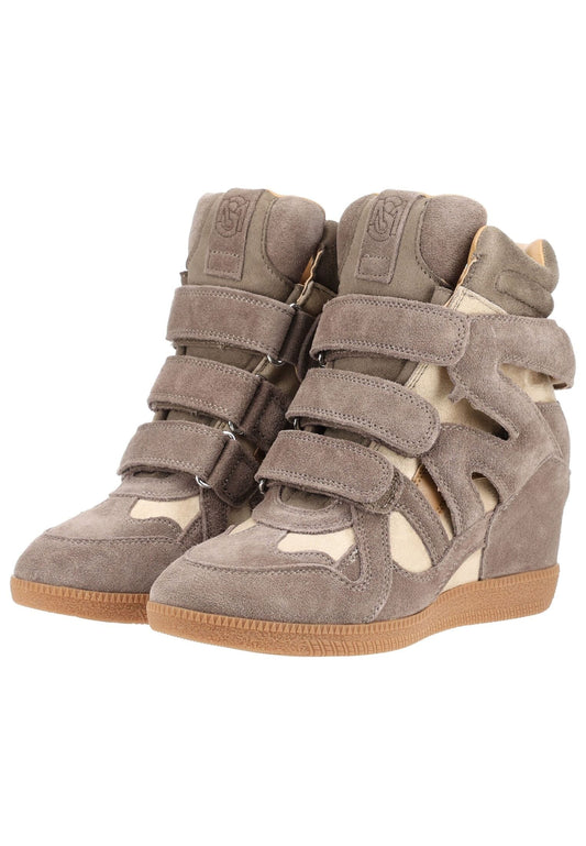 Steve Madden Sneaker Veloursleder Taupe